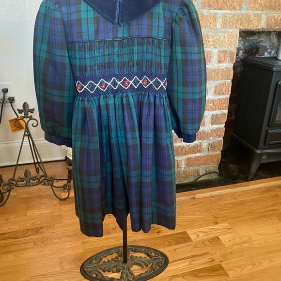 Heirloom Polly Flinders Toddler Girls Smocked Dress size 3 - Picture 7 of 15